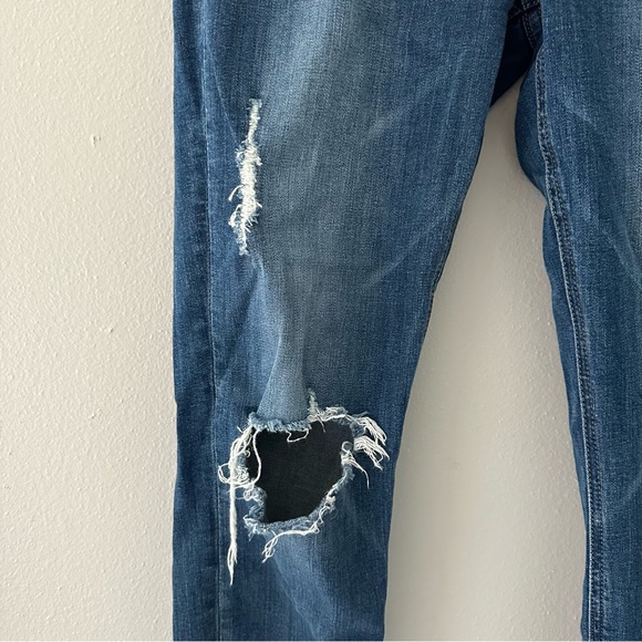 Pistola (29) Tory Distressed Ankle Zip Skinny Jeans - Picture 13 of 14